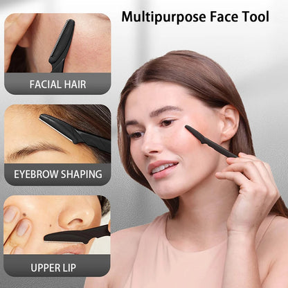 Eyebrow Razor Set - Multipurpose Face Razors for Men  Women Dermaplaning Tool - ZOOMNSTORE