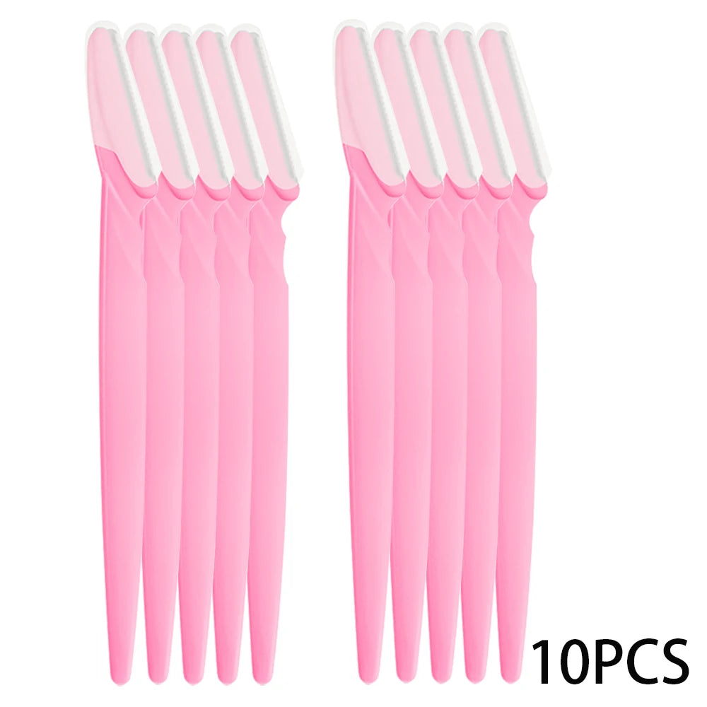 Eyebrow Razor Set - Multipurpose Face Razors for Men  Women Dermaplaning Tool - ZOOMNSTORE