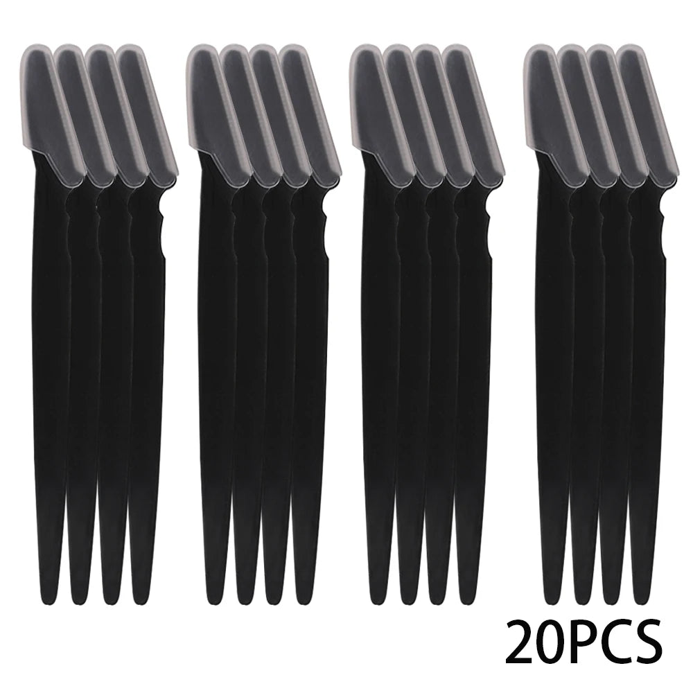 Eyebrow Razor Set - Multipurpose Face Razors for Men  Women Dermaplaning Tool - ZOOMNSTORE