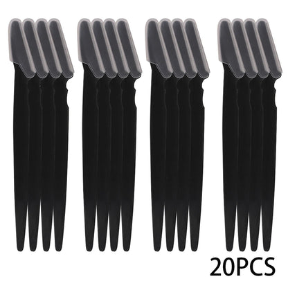 Eyebrow Razor Set - Multipurpose Face Razors for Men  Women Dermaplaning Tool - ZOOMNSTORE