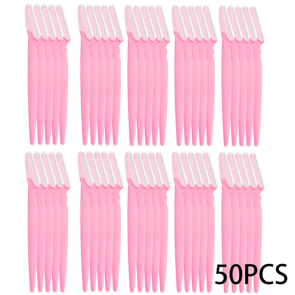 Eyebrow Razor Set - Multipurpose Face Razors for Men  Women Dermaplaning Tool - ZOOMNSTORE