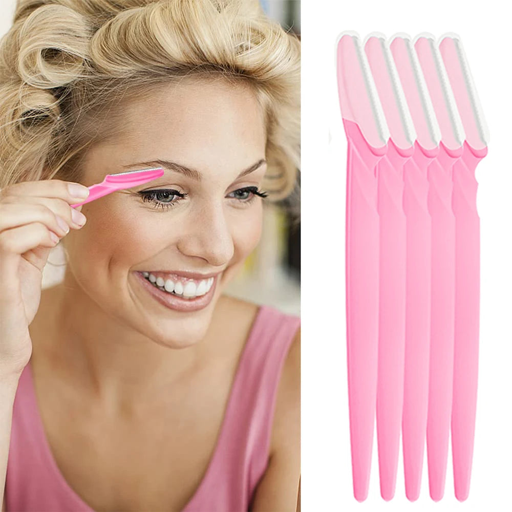 Eyebrow Razor Set - Multipurpose Face Razors for Men  Women Dermaplaning Tool - ZOOMNSTORE