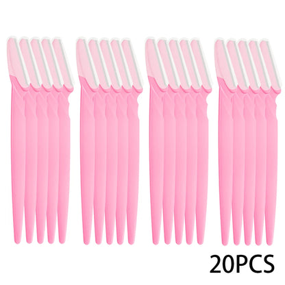 Eyebrow Razor Set - Multipurpose Face Razors for Men  Women Dermaplaning Tool - ZOOMNSTORE