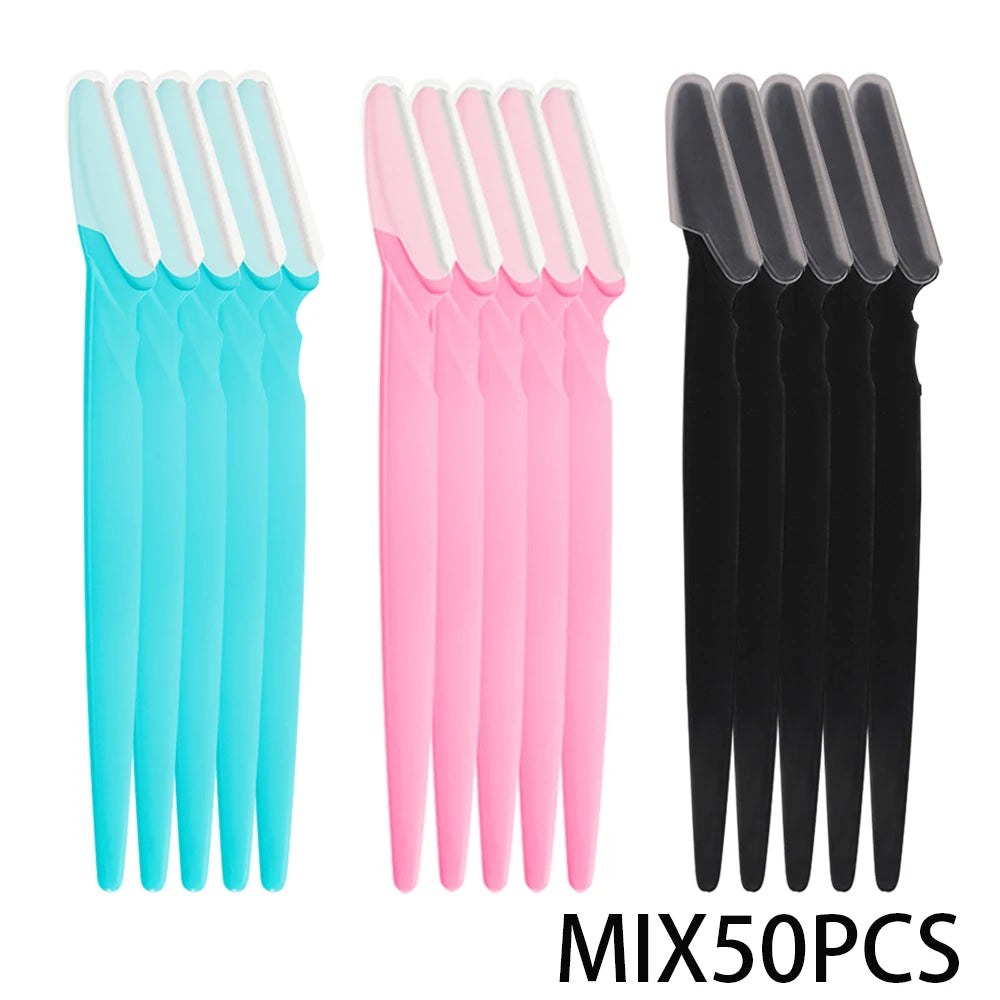 Eyebrow Razor Set - Multipurpose Face Razors for Men  Women Dermaplaning Tool - ZOOMNSTORE