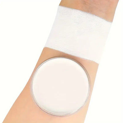 Black White Red Face Body Paint Adult Oil Body Paint Set FX Clown Vampire Skeleton Role Play Halloween Makeup with 6 Brushes - ZOOMNSTORE