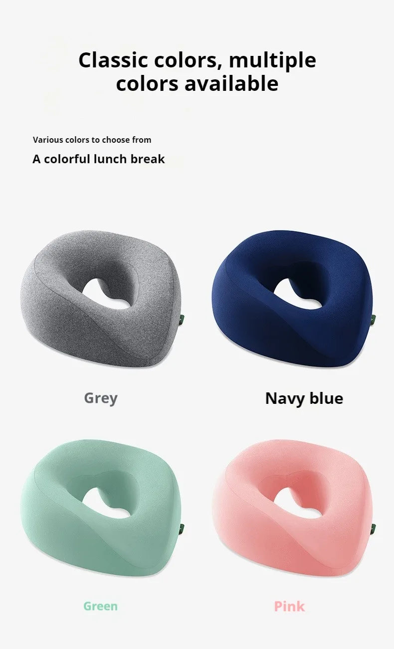 Face Down Pillow | Prone Pillow Memory Foam Ergonomic Massage Headrest for Comfort - ZOOMNSTORE