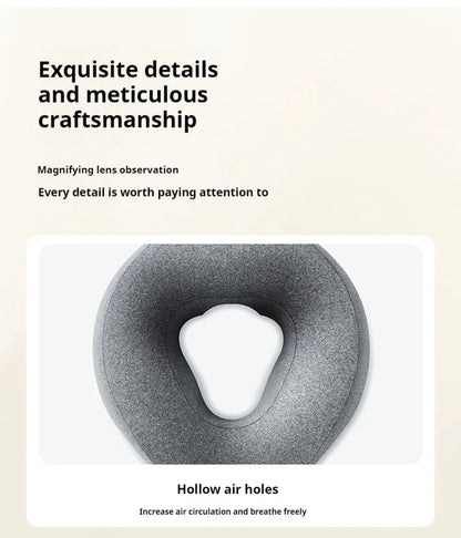 Face Down Pillow | Prone Pillow Memory Foam Ergonomic Massage Headrest for Comfort - ZOOMNSTORE