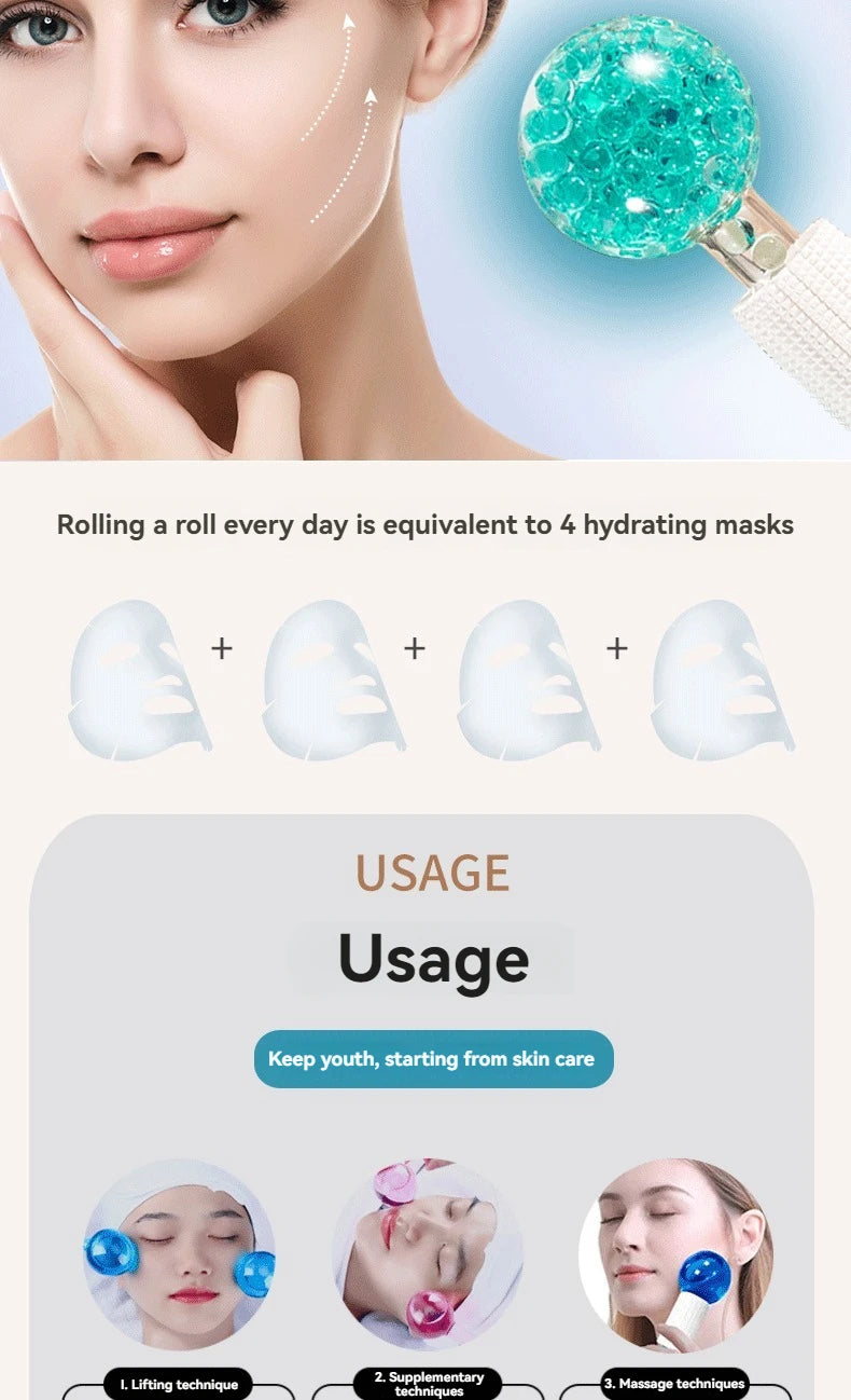 Facial Cooling Globes – Ice Globes & Face Cooling Balls for Eye Puffiness Relief - ZOOMNSTORE