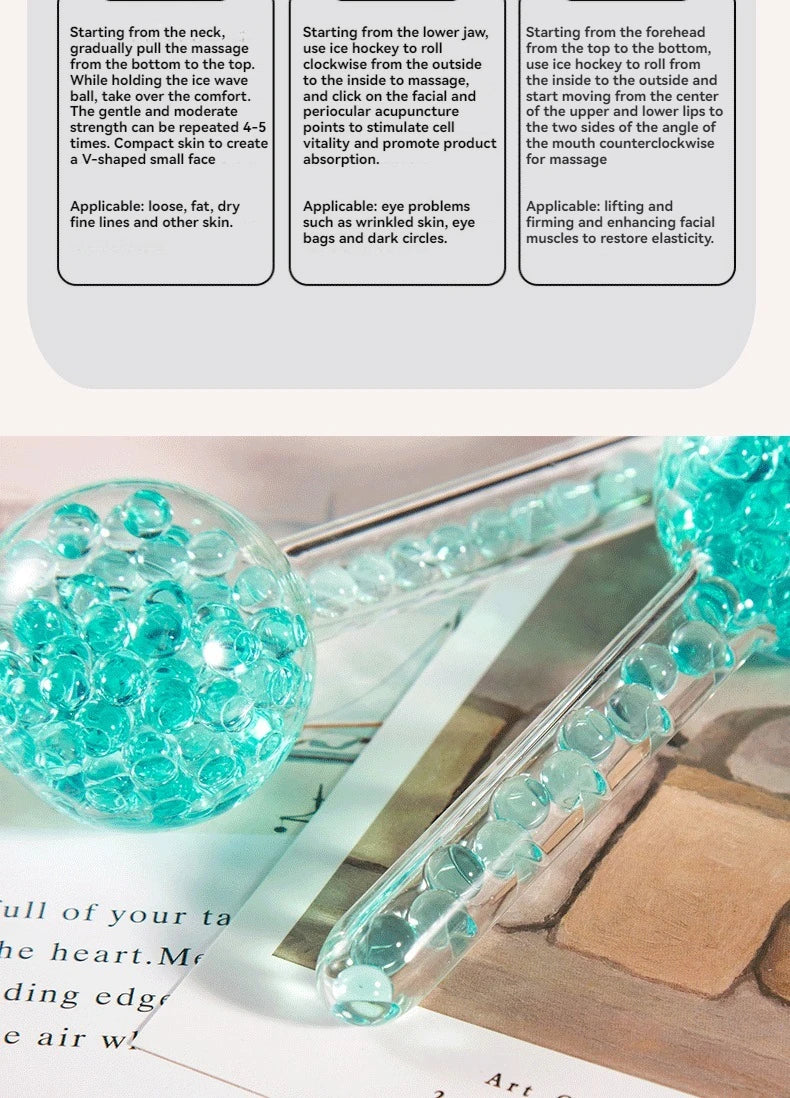 Facial Cooling Globes – Ice Globes & Face Cooling Balls for Eye Puffiness Relief - ZOOMNSTORE