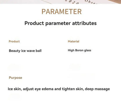 Facial Cooling Globes – Ice Globes & Face Cooling Balls for Eye Puffiness Relief - ZOOMNSTORE