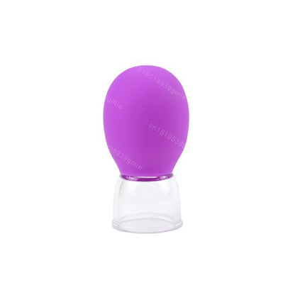 Facial Silicone Cupping | Mini Eye Cups Vacuum Suction Massage Set for Lymphatic Drainage - ZOOMNSTORE