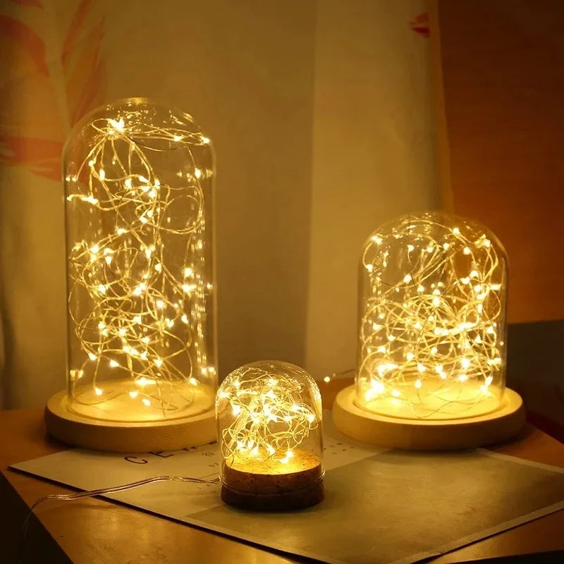 Fairy Lights String - Battery Operated Home Decor for Christmas Weddings and New Year - ZOOMNSTORE