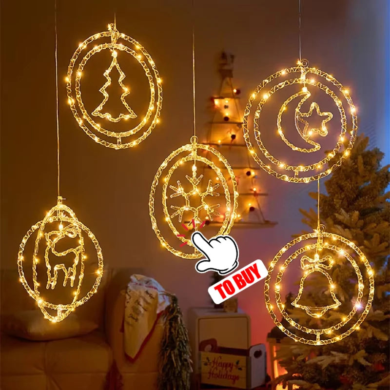 Fairy Lights String - Battery Operated Home Decor for Christmas Weddings and New Year - ZOOMNSTORE
