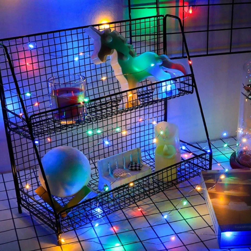 Fairy Lights String - Battery Operated Home Decor for Christmas Weddings and New Year - ZOOMNSTORE