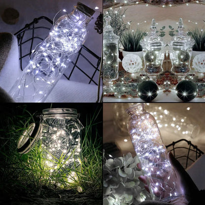 Fairy Lights String - Battery Operated Home Decor for Christmas Weddings and New Year - ZOOMNSTORE