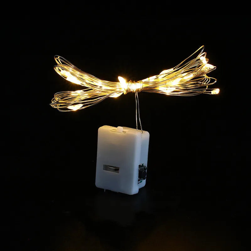 Fairy Lights String - Battery Operated Home Decor for Christmas Weddings and New Year - ZOOMNSTORE