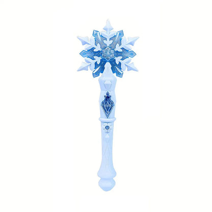 Dreamy fairy snowflake wand, sparkling magic wand, girl's dream dressing toy, as a birthday gift, holiday gift, Christmas gift - ZOOMNSTORE