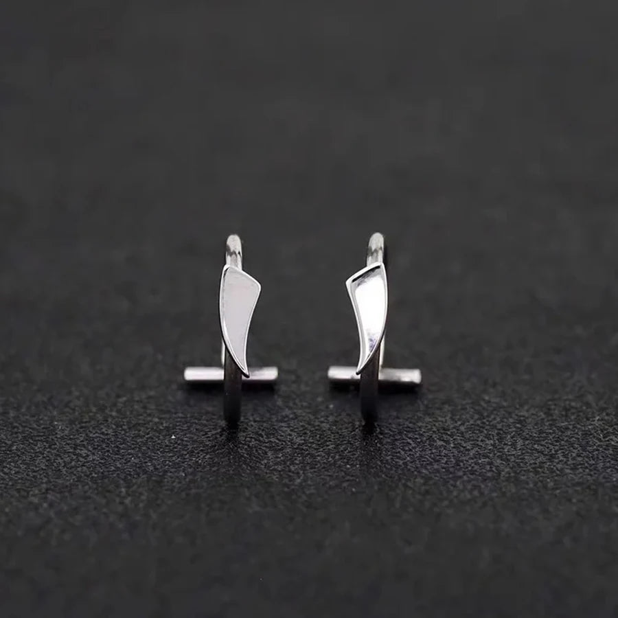 Trendy Stainless Steel Punk Clip-On Fake Piercing Nose  Lip Rings - Unisex Body Jewelry 2PCS - ZOOMNSTORE