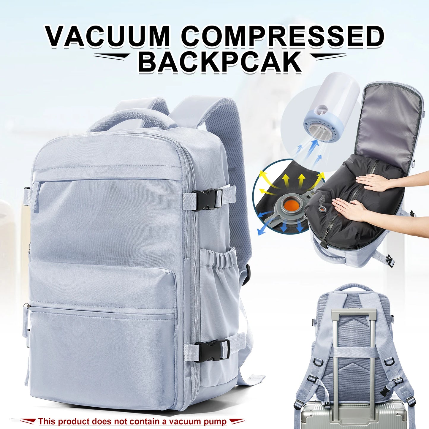 Fashion College Backpack - 156in Laptop  Hiking Travel Backpack for Men and Women - ZOOMNSTORE