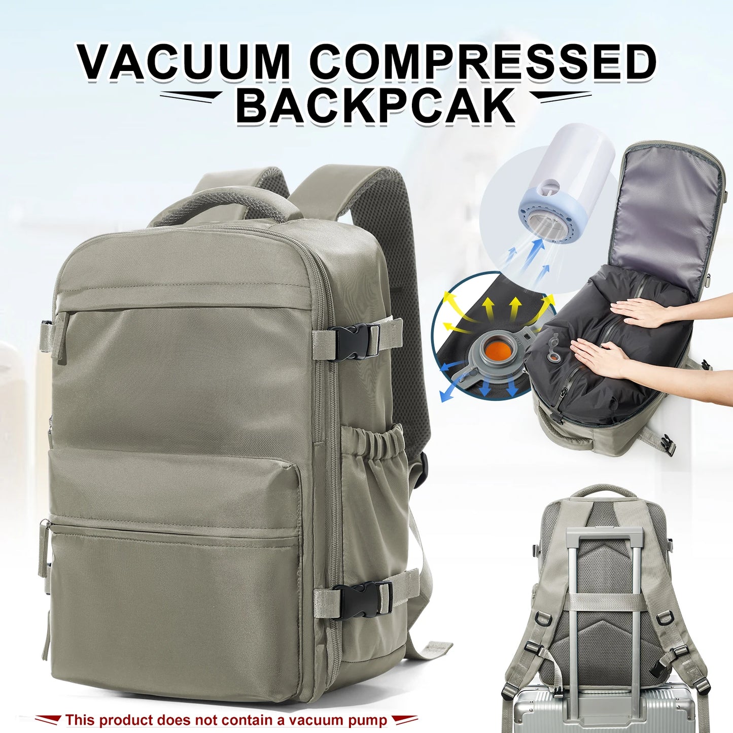 Fashion College Backpack - 156in Laptop  Hiking Travel Backpack for Men and Women - ZOOMNSTORE