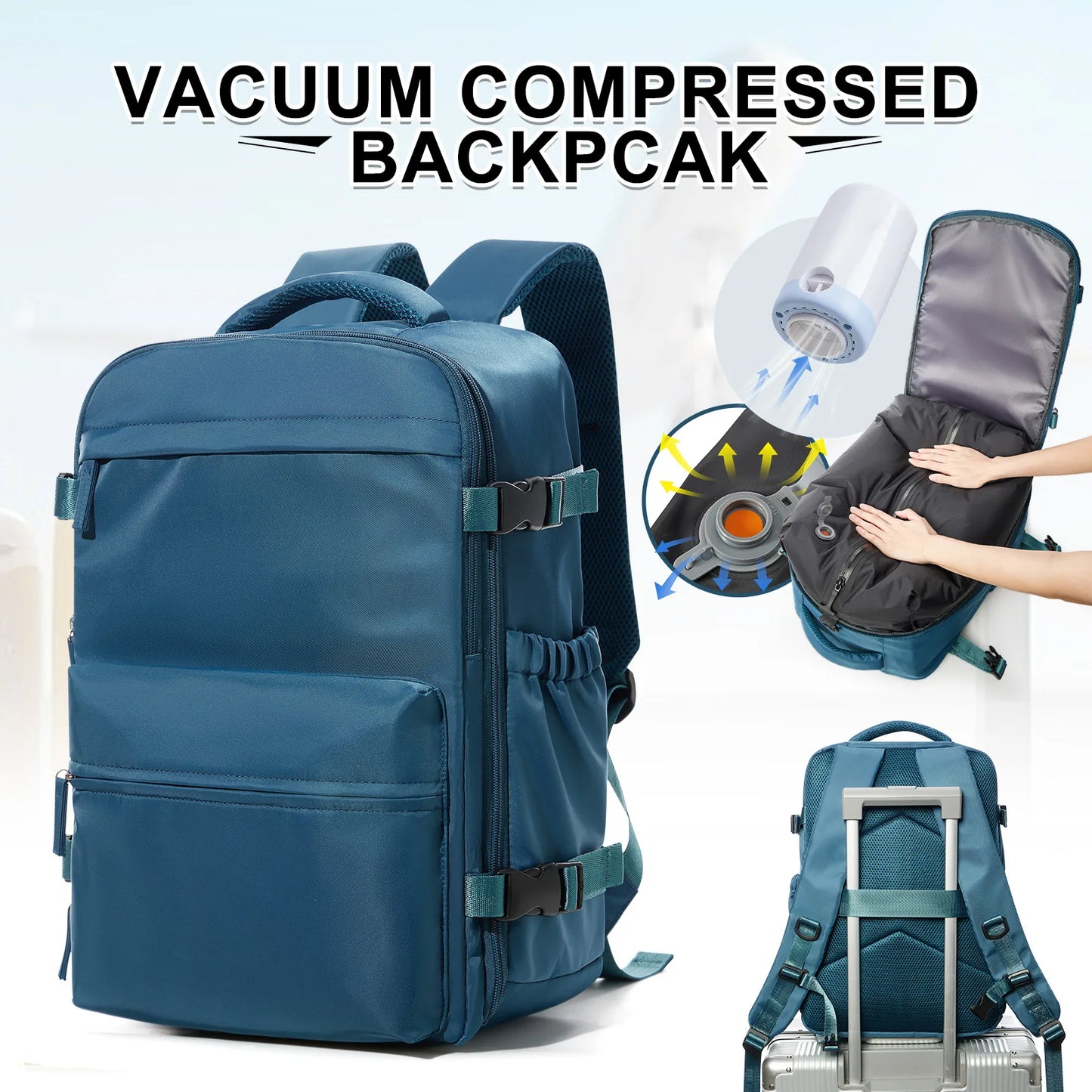 Fashion College Backpack - 156in Laptop  Hiking Travel Backpack for Men and Women - ZOOMNSTORE
