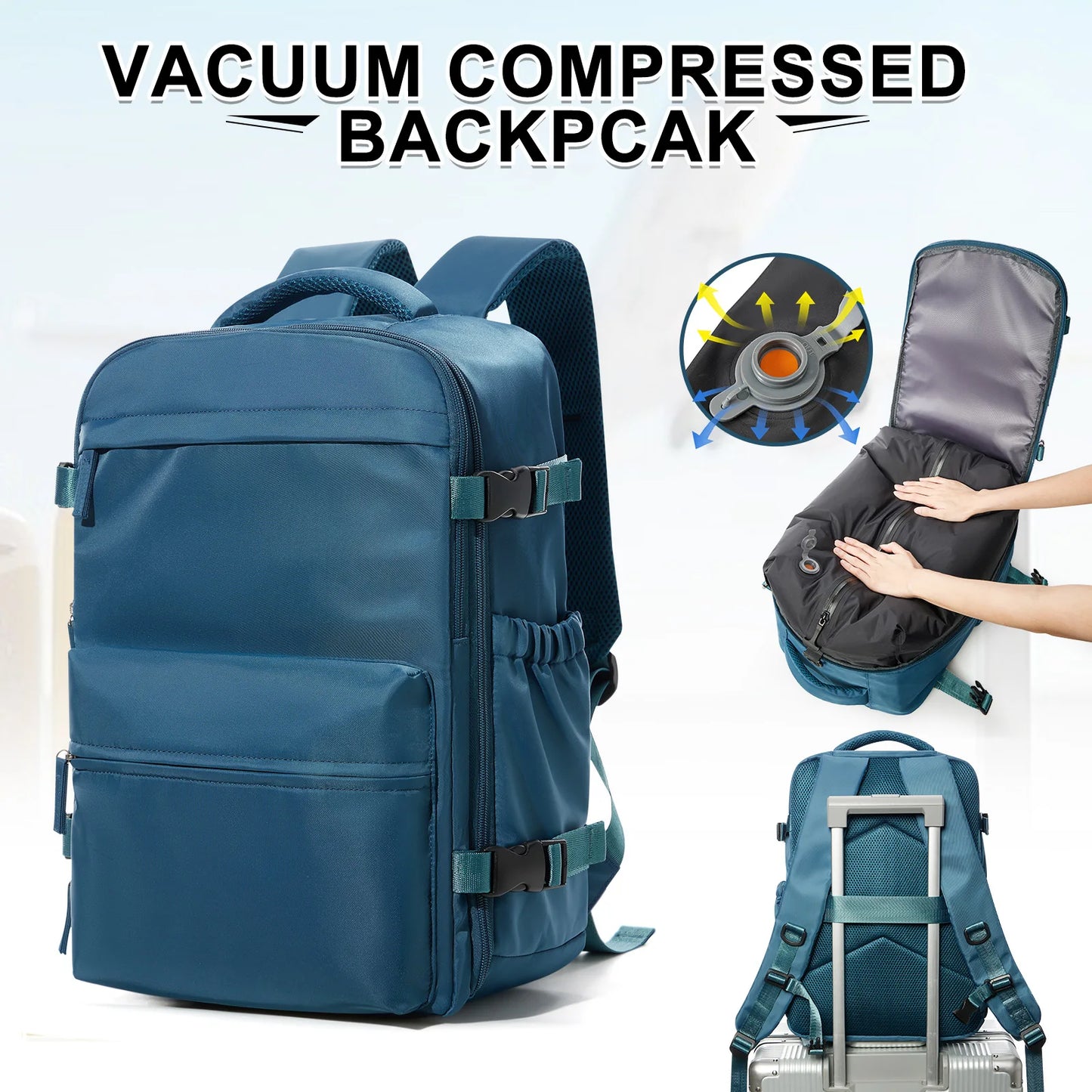 Fashion College Backpack - 156in Laptop  Hiking Travel Backpack for Men and Women - ZOOMNSTORE
