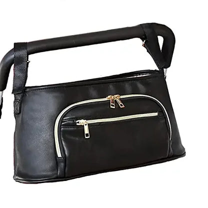 Fashion Diaper Backpack - PU Leather Mommy Bag with Changing Pad - ZOOMNSTORE