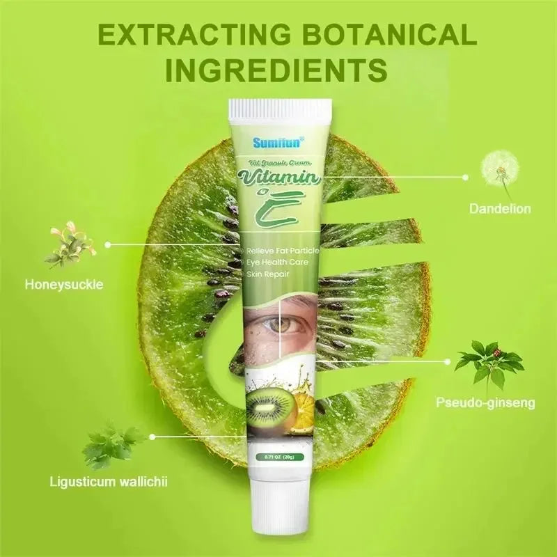 Fat Granules Eye Cream - Skin Care Treatment for Puffiness and Dark Circles - ZOOMNSTORE