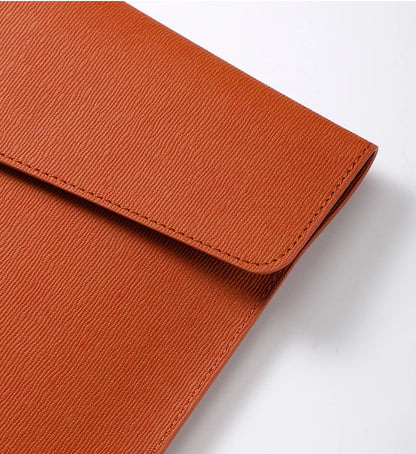 Faux Leather Document Bag - Business Document Folder A4 Office Storage - ZOOMNSTORE