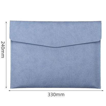 Faux Leather Document Bag - Business Document Folder A4 Office Storage - ZOOMNSTORE
