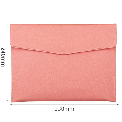 Faux Leather Document Bag - Business Document Folder A4 Office Storage - ZOOMNSTORE