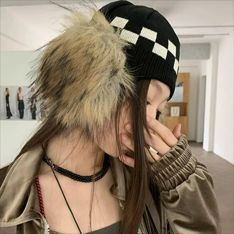 Faux Mink Earmuffs – Thick Winter Ear Warmers | Soft Plush Ear Muffs for Men & Women - ZOOMNSTORE