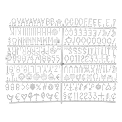 Felt Letter Board 10x10 Inch With Oak Wood Frame - Message Board Decor - ZOOMNSTORE