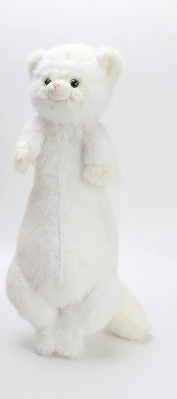 Plush Ferret Toy - 52CM Brown Mink Kawaii Stuffed Animal Cushion - ZOOMNSTORE