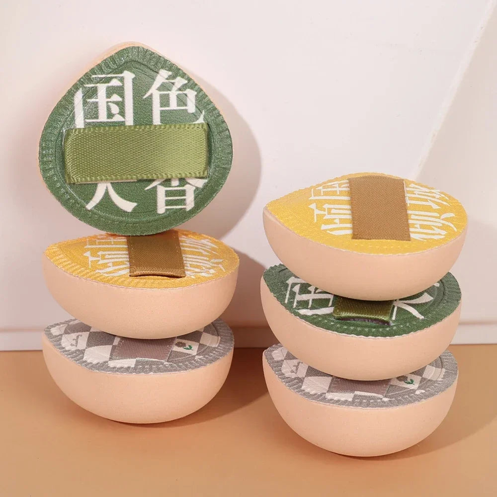 Finger Mini Puff - Teardrop Cosmetic Cushion Puff Set | Soft Makeup Sponge Applicator - ZOOMNSTORE