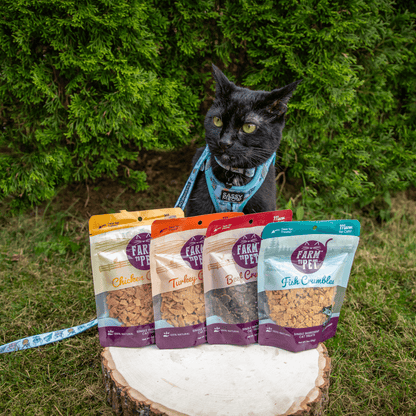 Fish Crumbles for Cats | All-Natural Fish Cat Treats - ZOOMNSTORE