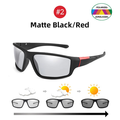 Fishing Sunglasses - Red Polarized TAC Goggles for Men  Women - ZOOMNSTORE