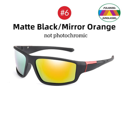Fishing Sunglasses - Red Polarized TAC Goggles for Men  Women - ZOOMNSTORE