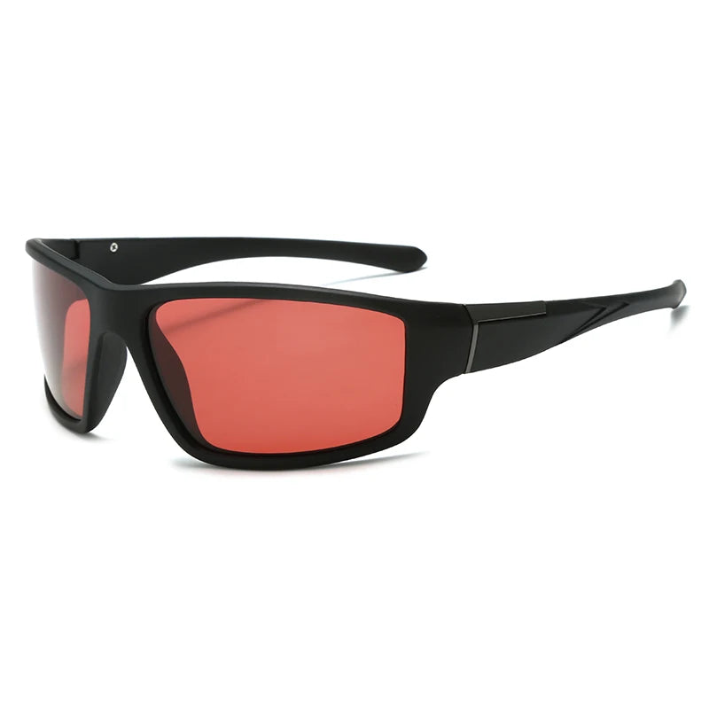 Fishing Sunglasses - Red Polarized TAC Goggles for Men  Women - ZOOMNSTORE