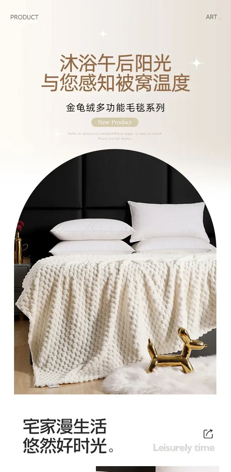 Ultra Soft Flannel Fleece Blanket - Large Warm Throw for Sofa or Bed Gray - ZOOMNSTORE