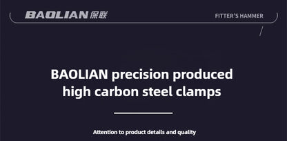 Flat Head Duckbill Hammer Set - 200g  500g Plastic Coated Fitter Hammers - ZOOMNSTORE