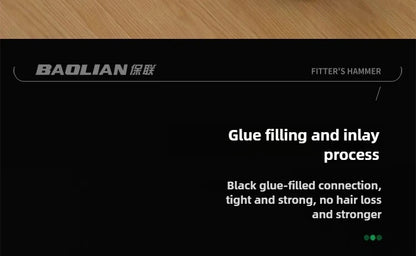 Flat Head Duckbill Hammer Set - 200g  500g Plastic Coated Fitter Hammers - ZOOMNSTORE