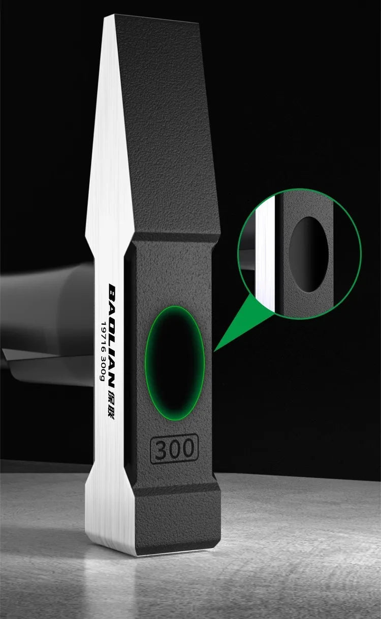 Flat Head Duckbill Hammer Set - 200g  500g Plastic Coated Fitter Hammers - ZOOMNSTORE