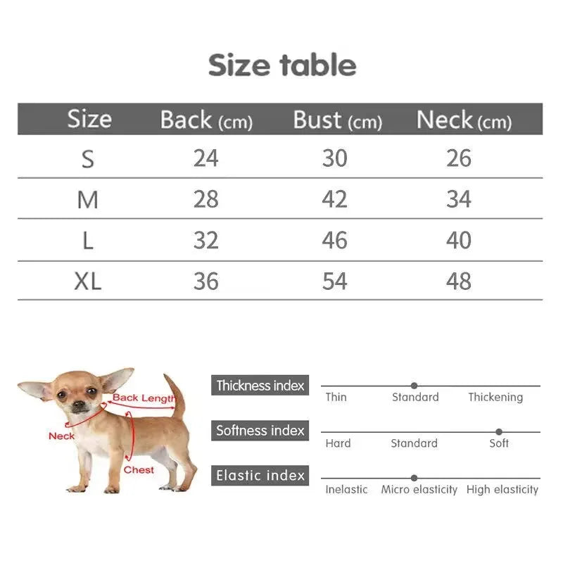 Fleece Dog Jacket – Winter Dog Coat for Small Dogs | Puppy Fleece Vest & Warm Sport Style Wear - ZOOMNSTORE