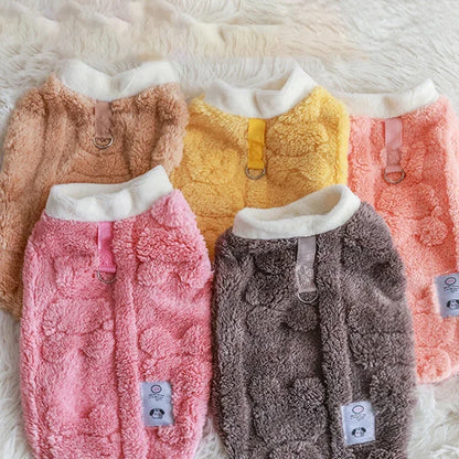 Soft Fleece Dog Sweater - Winter Pullover for Small Dogs Puppies  Kittens - ZOOMNSTORE