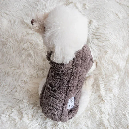 Soft Fleece Dog Sweater - Winter Pullover for Small Dogs Puppies  Kittens - ZOOMNSTORE