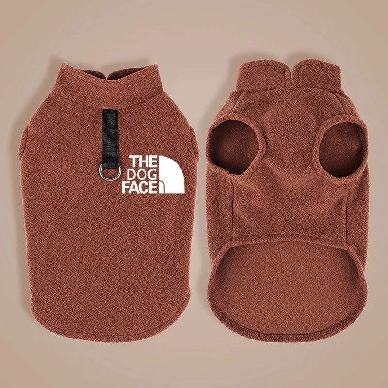 Fleece Dog Sweater - Warm Autumn Winter Coat for Small Breeds - ZOOMNSTORE