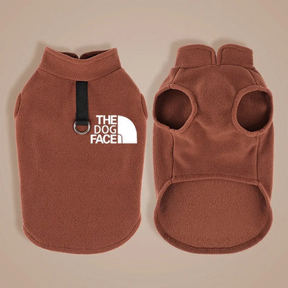Fleece Dog Sweater - Warm Autumn Winter Coat for Small Breeds - ZOOMNSTORE