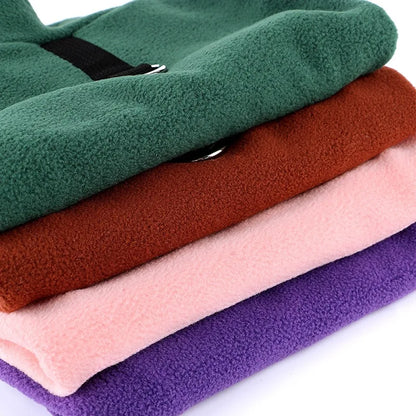 Fleece Dog Sweater - Warm Autumn Winter Coat for Small Breeds - ZOOMNSTORE