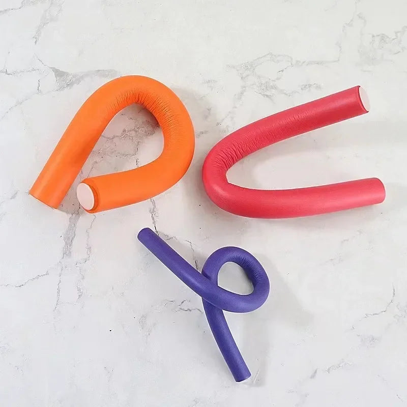 Flexible Hair Curling Rods - 10pcs Soft Foam Bendable Curling Rod Set - ZOOMNSTORE